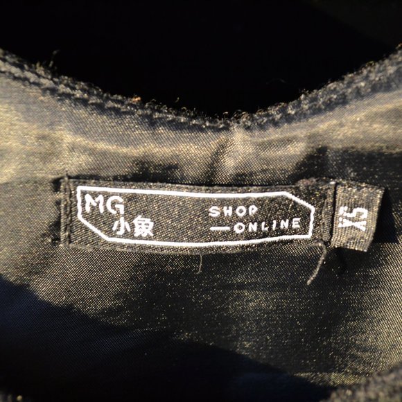 100% wool jumper /overall dress Grunge Whimsigoth Y2K - Picture 5 of 8